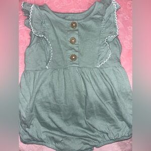 Green Babygirl Onesie